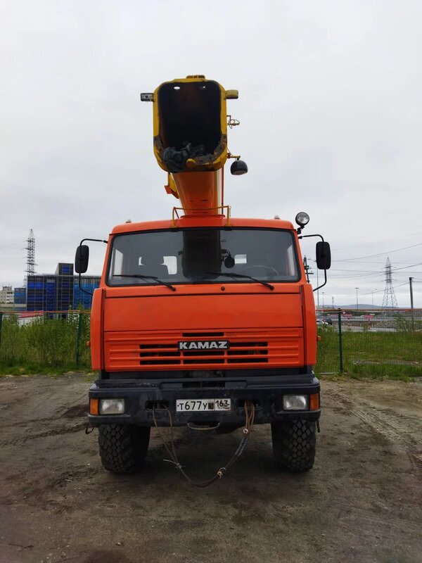 ИМЗ Автокран КС-45717К на шасси КамАЗ 43118 6x6 Автокран — фото 1