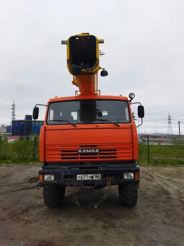 ИМЗ Автокран КС-45717К на шасси КамАЗ 43118 6x6 Автокран