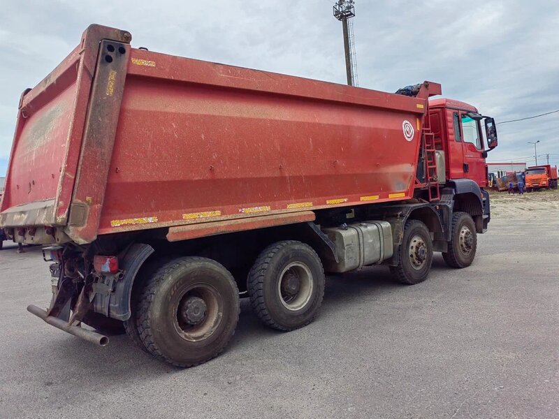 Бецема БЦМ-59 на шасси MAN TGS 8x8 Самосвал — фото 4