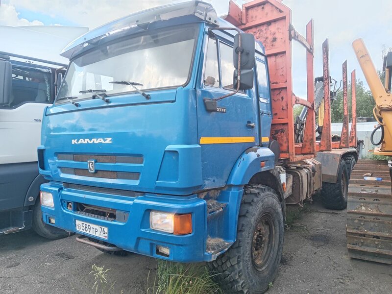 Феникс 780523 на шасси КамАЗ 43118 6x6 Сортиментовоз с КМУ — фото 3