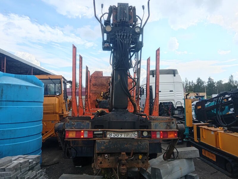 Феникс 780523 на шасси КамАЗ 43118 6x6 Сортиментовоз с КМУ — фото 5