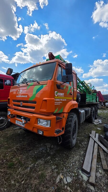 Завод буровых технологий 5071 на шасси КамАЗ 43118 6x6 Буровая установка — фото 3