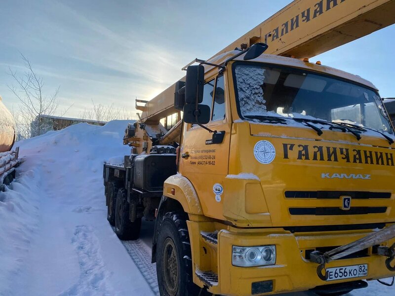 Галичский автокрановый завод (ГАКЗ) КС-55713 на шасси КамАЗ 43118 6x6 Автокран — фото 2