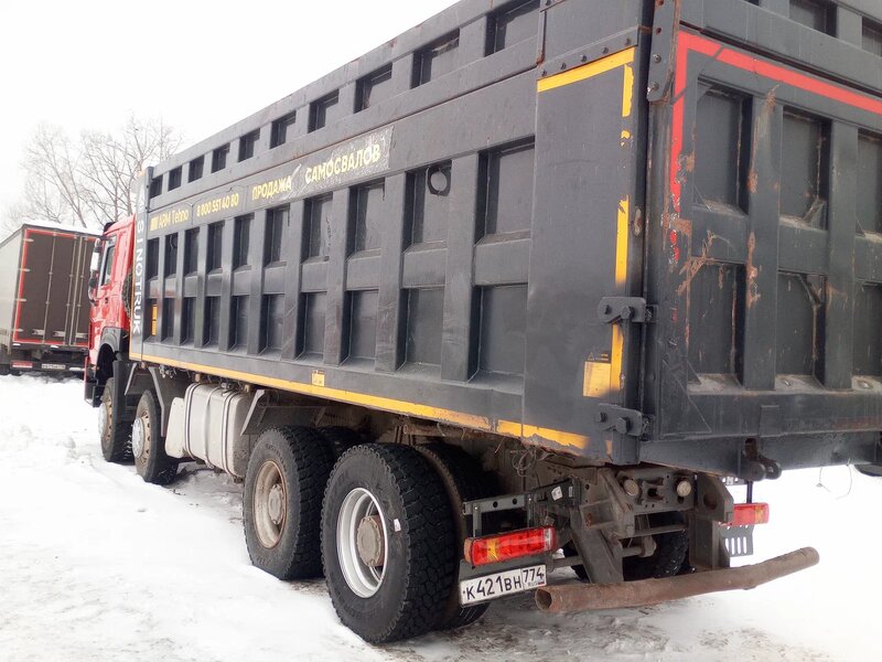 Howo ZZ 8x4 Самосвал — фото 5