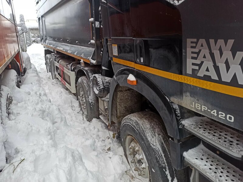 FAW J6 8x4 Самосвал — фото 3