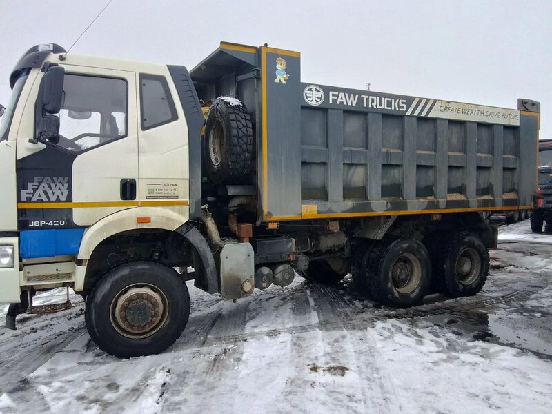 FAW J6 6x6 Самосвал — фото 3