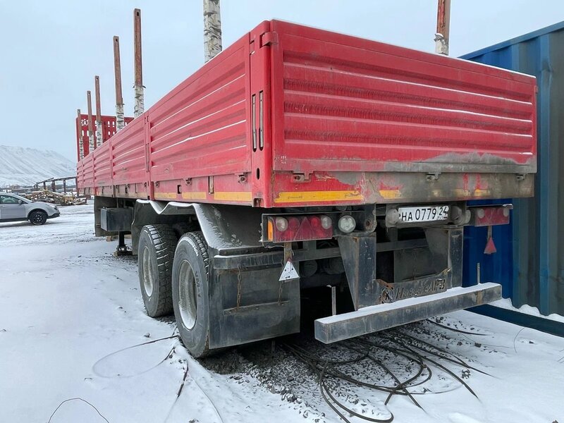 НовосибАРЗ 9813 Полуприцеп сортиментовоз — фото 3