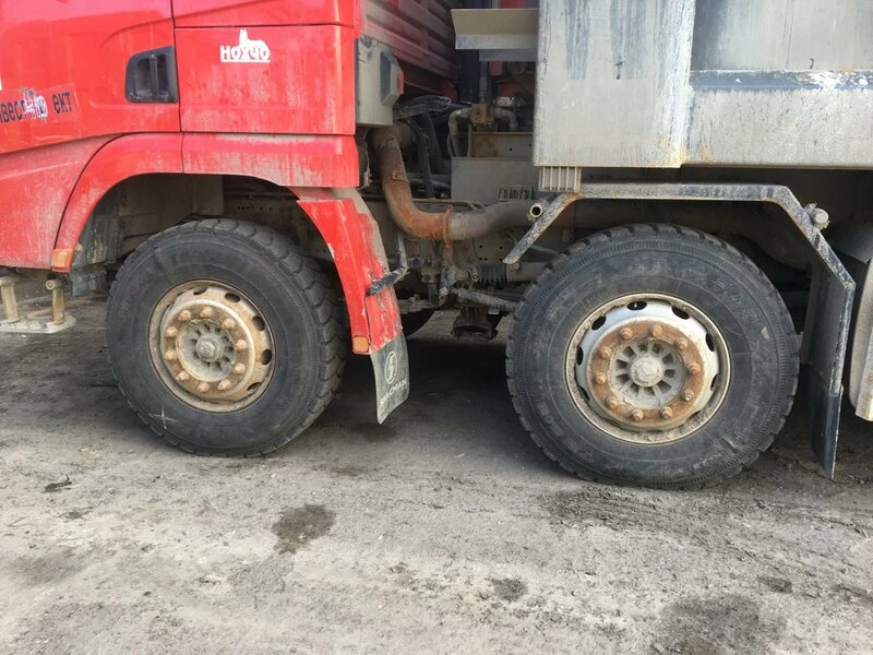 Shacman (Shaanxi) SX 8x4 Самосвал — фото 10