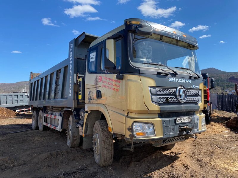 Shacman (Shaanxi) SX 8x4 Самосвал — фото 3