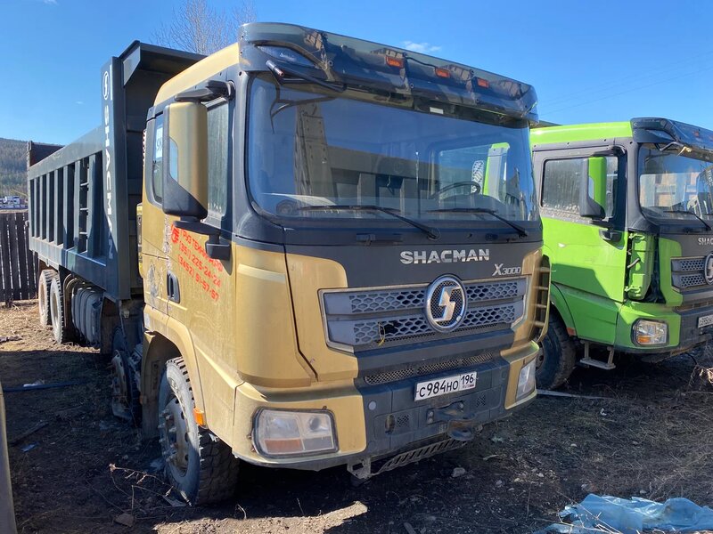Shacman (Shaanxi) SX 8x4 Самосвал — фото 3
