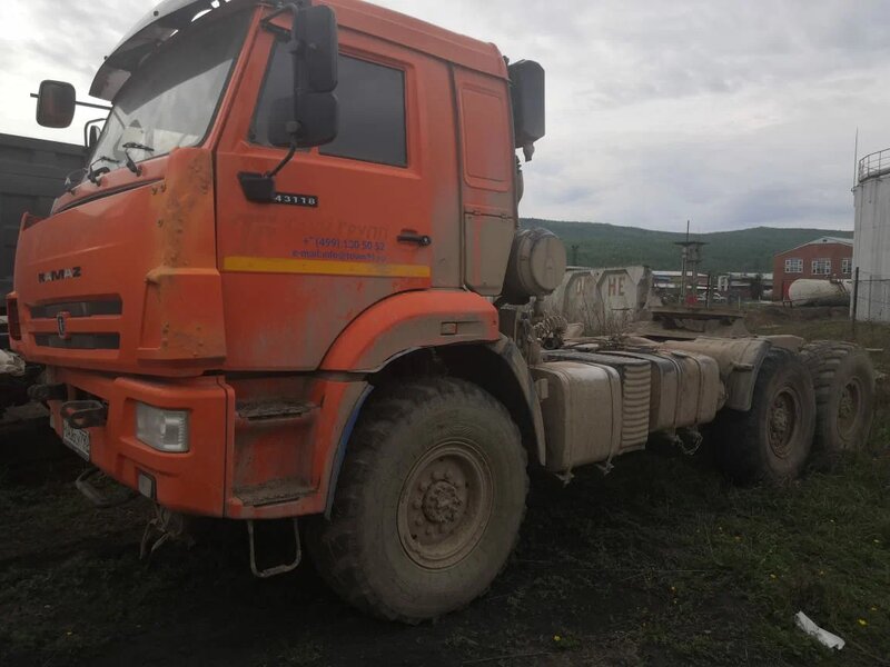РР ГРУПП 4304 на шасси КамАЗ 43118 6x6 Седельный тягач для перевозки опасных грузов — фото 8