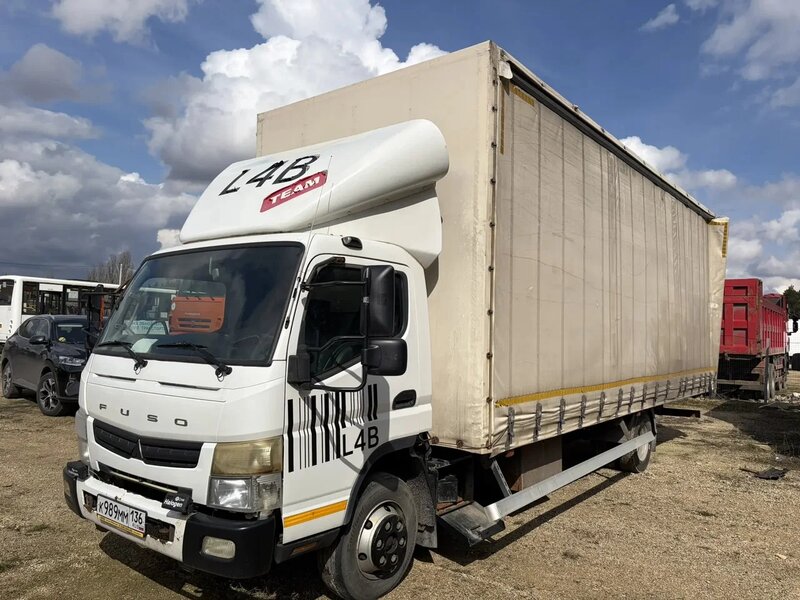 РусТрак 5389 на шасси Mitsubishi FUSO Canter Бортовой (Евроборт) — фото 3