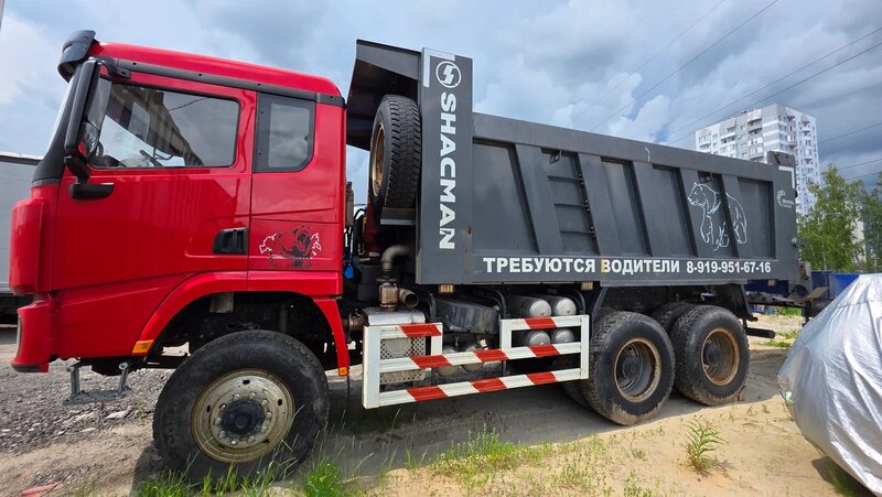 Shacman (Shaanxi) SX 6x6 Самосвал — фото 4