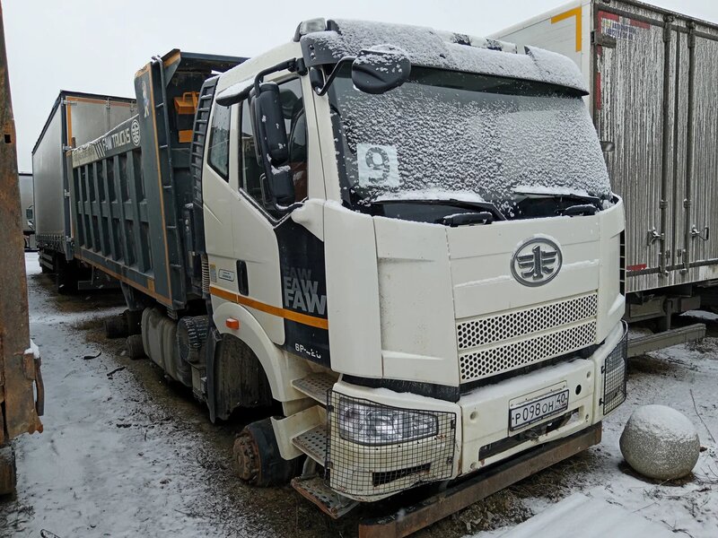 FAW J6 6x6 Самосвал — фото 3