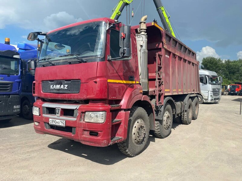КамАЗ 65801 8x4 Самосвал — фото 1