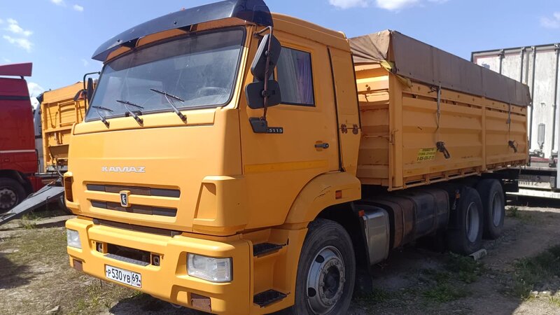МегаТрон 458901 на шасси КамАЗ 65115 6x4 Самосвал — фото 3