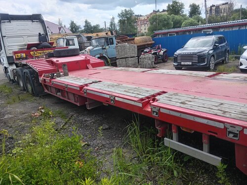 Ютерборг 9852 Полуприцеп тяжеловоз 3 оси