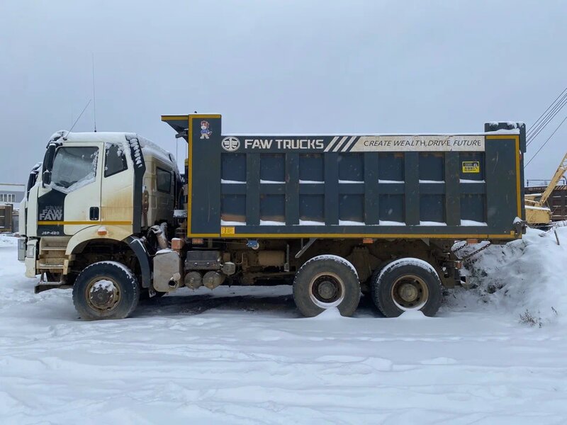 FAW J6 6x6 Самосвал — фото 8