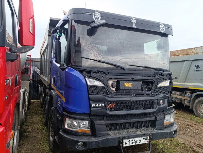 Scania P 8x4 Самосвал — фото 2