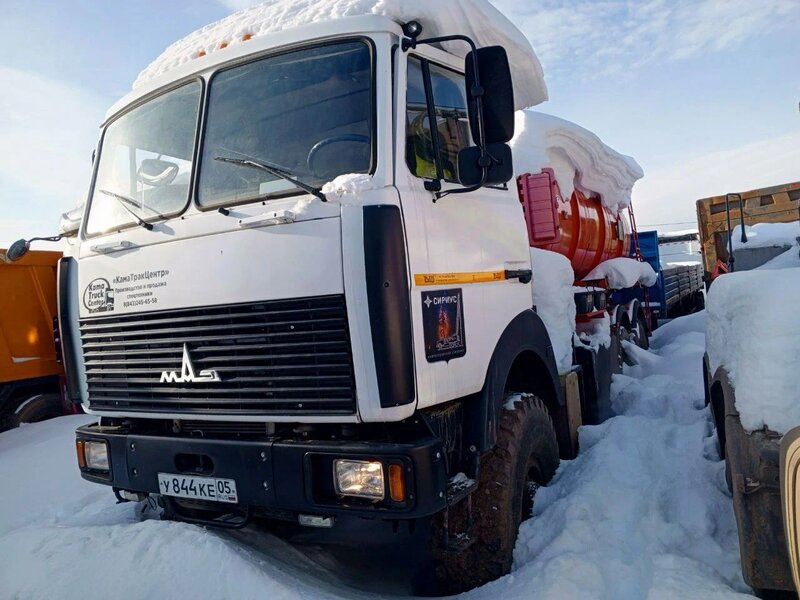 ТК Трансмастер 4672 на шасси МАЗ 6317 6x6 Агрегат для сбора нефти и газового конденсата — фото 2
