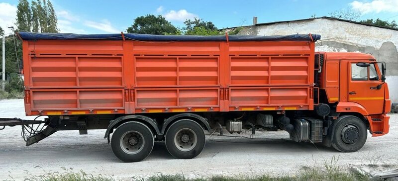 ЭНЕРГОТЕХПРОМ-ИНВЕСТ 6535 на шасси КамАЗ 65115 6x4 Зерновоз — фото 3