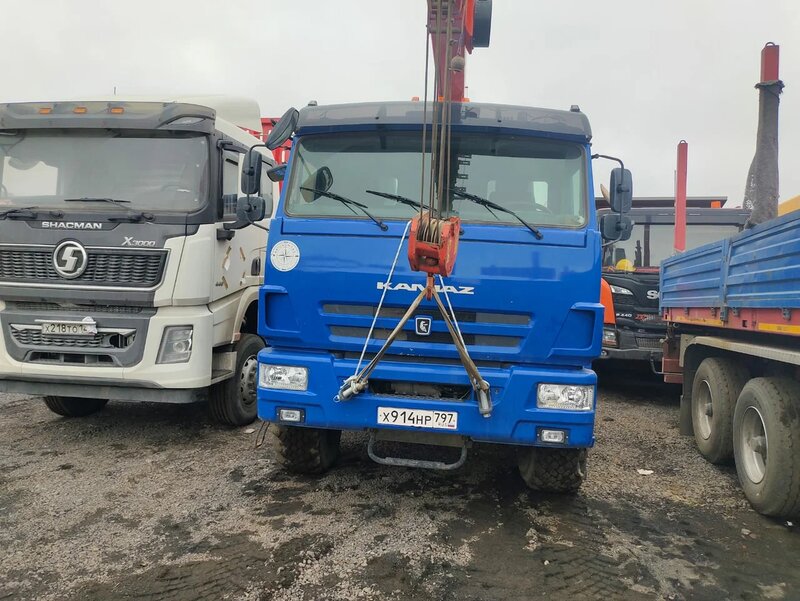 СПМ 732704 на шасси КамАЗ 43118 6x6 Седельный тягач с КМУ — фото 1