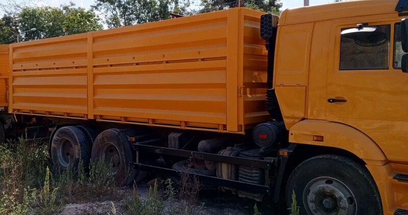 МегаТрон 458901 на шасси КамАЗ 65115 6x4 Самосвал — фото 4