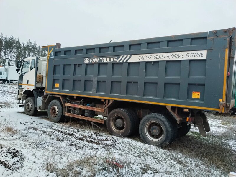 FAW J6 8x4 Самосвал — фото 4