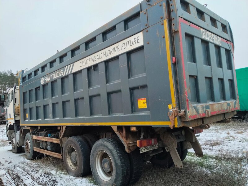 FAW J6 8x4 Самосвал — фото 5