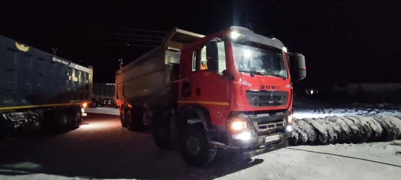 Howo T5G 8x4 Самосвал — фото 2
