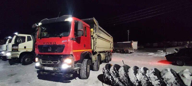 Howo T5G 8x4 Самосвал — фото 3