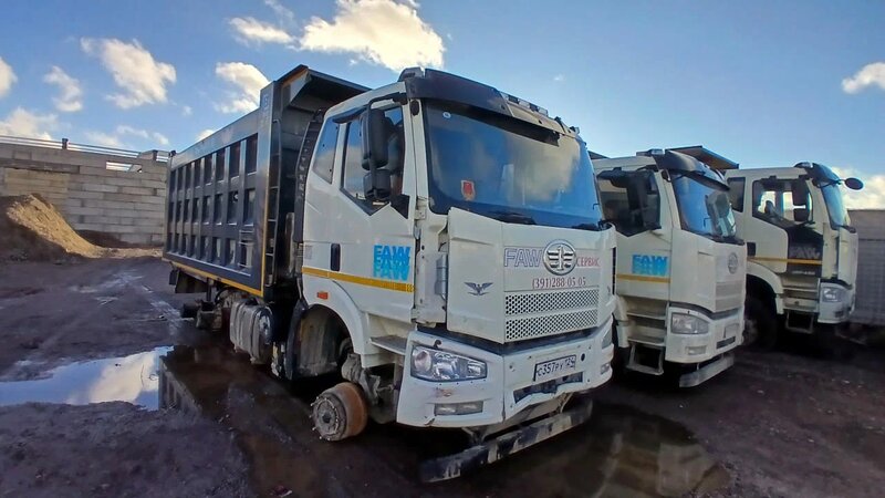 FAW J6 6x4 Самосвал — фото 2