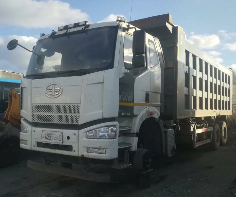 FAW J6 8x4 Самосвал — фото 3