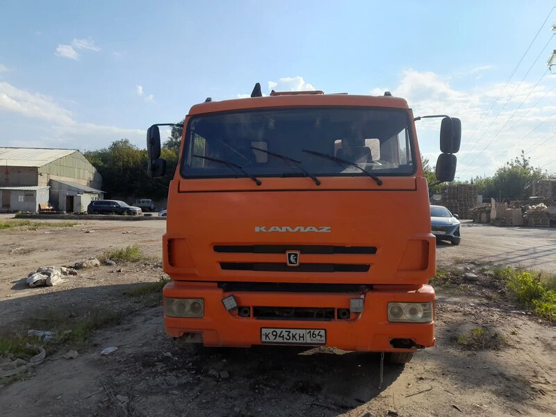 Ряжский авторемонтный завод МК-4552 на шасси КамАЗ 43253 4x2 Мусоровоз — фото 1