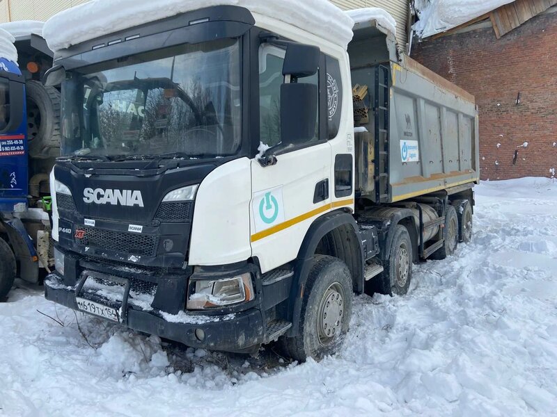 Scania P 8x4 Самосвал — фото 2