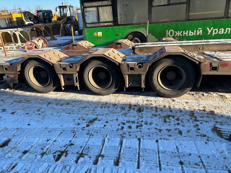 Тверьстроймаш 9939 Полуприцеп тяжеловоз 3 оси — фото 4