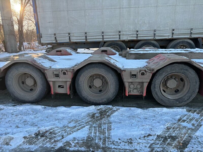 Тверьстроймаш 9939 Полуприцеп тяжеловоз 3 оси — фото 5