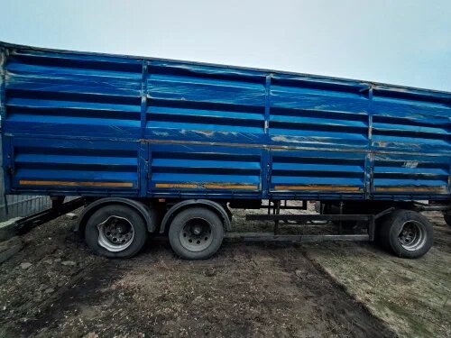Туймазинский завод автобетоновозов 5893 Прицеп зерновоз — фото 3