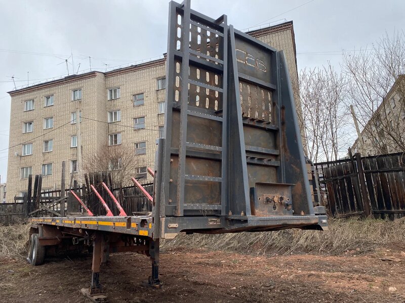 САВ (СпецАвто-Восток) 9318 Полуприцеп тяжеловоз 2 оси — фото 2