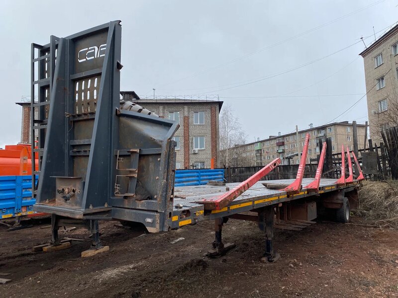 САВ (СпецАвто-Восток) 9318 Полуприцеп тяжеловоз 2 оси — фото 3