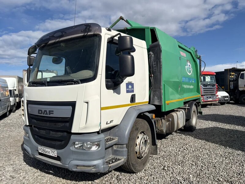 ПМЗ-АвтоБетон UMC на шасси DAF LF 4x2 Мусоровоз — фото 3