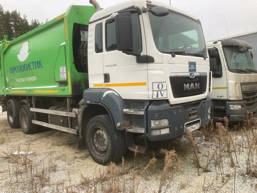 Завод специальной техники GPM на шасси MAN TGS 6x4 Мусоровоз