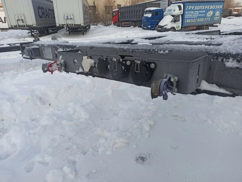 ПК ИНТЕРПРИЦЕП 8533 Полуприцеп контейнеровоз 4 оси — фото 9
