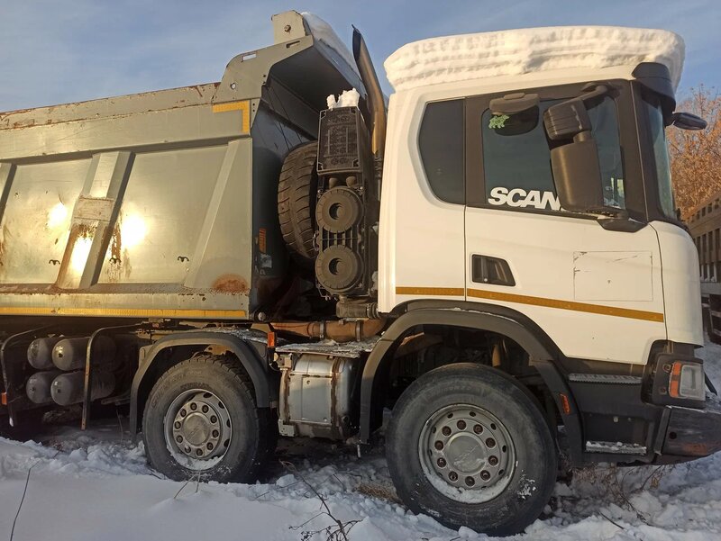 Scania P 8x4 Самосвал — фото 4