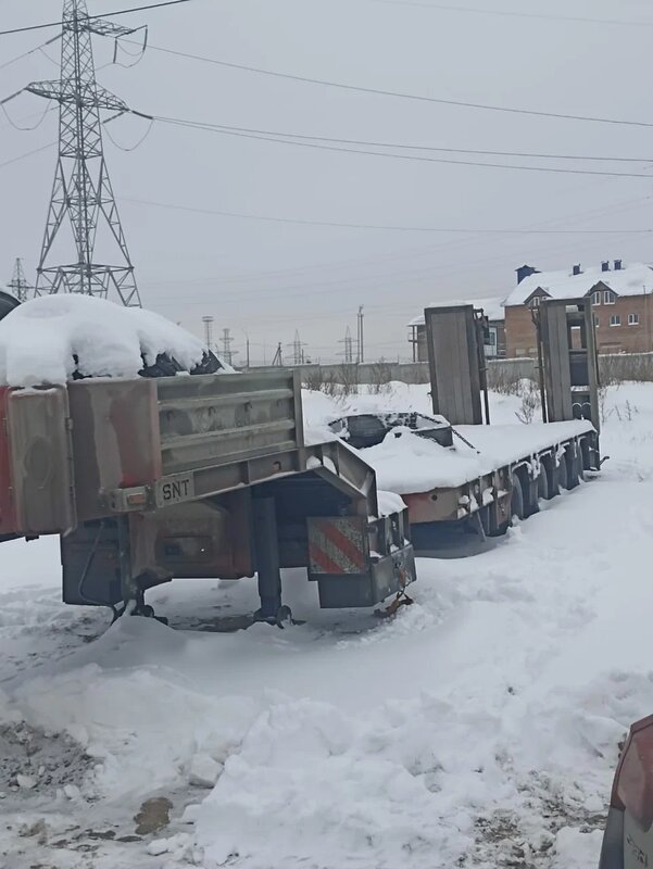 SINANLI TANKER ST4 Полуприцеп тяжеловоз 4 оси — фото 4
