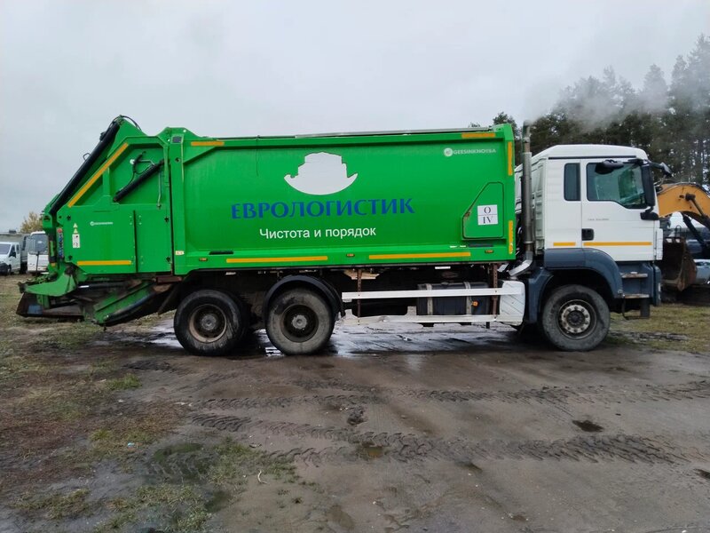 Завод специальной техники GPM на шасси MAN TGS 6x4 Мусоровоз — фото 7