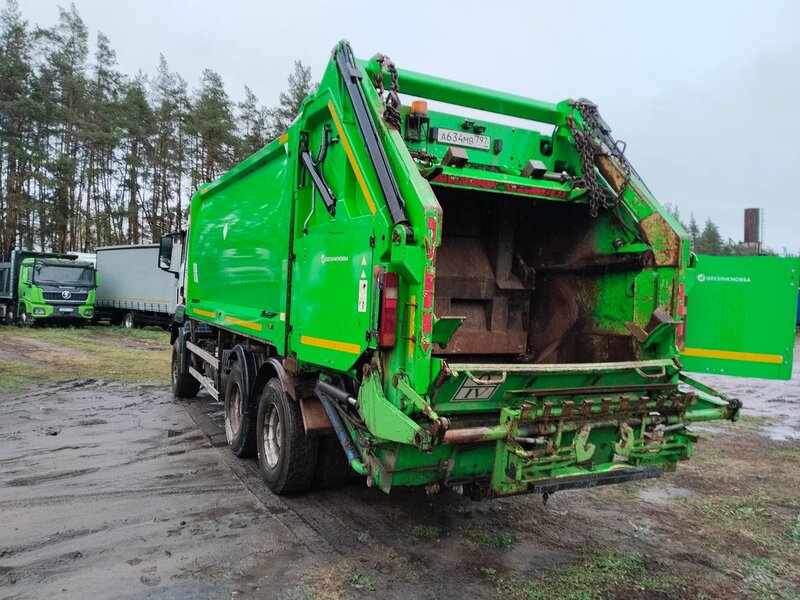 Завод специальной техники GPM на шасси MAN TGS 6x4 Мусоровоз — фото 12
