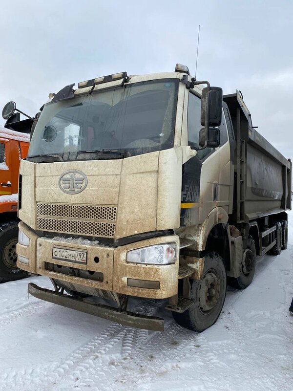 Автомастер 6589 на шасси FAW CA 3310 8x4 Самосвал — фото 2