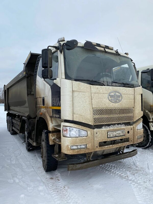 Автомастер 6589 на шасси FAW CA 3310 8x4 Самосвал — фото 3