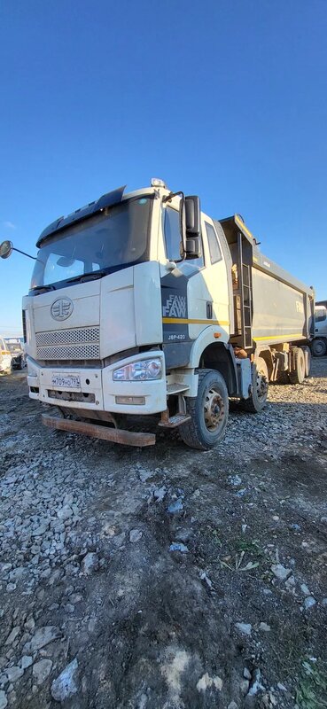 Автомастер 6589 на шасси FAW CA 3310 8x4 Самосвал — фото 3